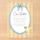 Ciao Bella Bachelorette Weekend Invitation (Recto)