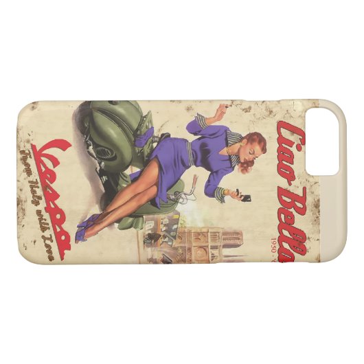 Ciao Bella Case-Mate iPhone Case (Achterkant (Horizontaal))