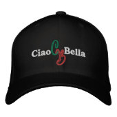 Ciao Bella Casquette brodé (Devant)