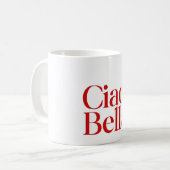 Ciao Bella Coffee Mug for Everyday Italian Style (Devant gauche)