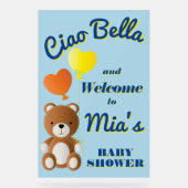 Ciao Bella garçon baby shower (Recto)
