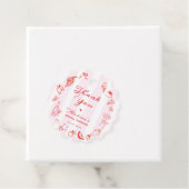 Ciao Bella Hand getrokken Vrijgezellenfeest Dank u Bedankjes Labels (In situ)