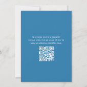 Ciao Bella Italian Lemon QR Code Vrijgezellenfeest Kaart (Achterkant)