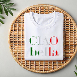Ciao Bella shirt voor Italiaanse vakantie