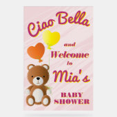 Ciao Bella shower de bébé fille (Recto)
