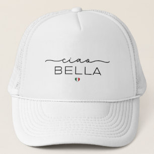 Ciao Bella – Typografie met Italiaans hart Trucker Pet