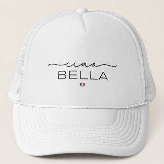 Ciao Bella – Typografie met Italiaans hart Trucker Pet