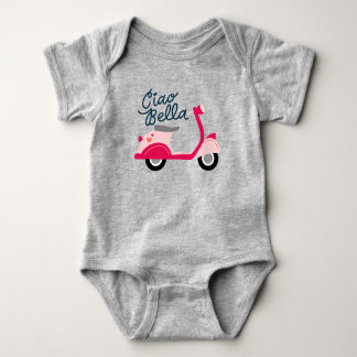 Ciao Bella Vespa Scooter Baby Romper