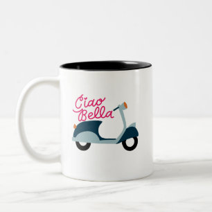 Ciao Bella Vespa Scooter Italiaanse Mok