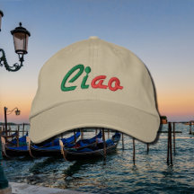 Ciao - groet in het Italiaans
