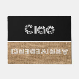 Ciao - groeten in het Italiaans no9 oormat Deurmat