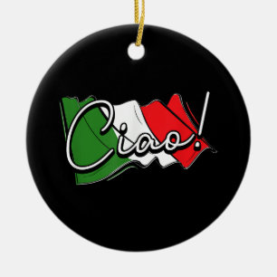 Ciao. - Italiaanse en Europese Venetië Scooter en  Keramisch Ornament