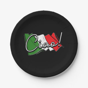 Ciao. - Italiaanse en Europese Venetië Scooter en Papieren Bordje