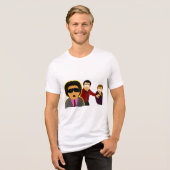 "Ciao-Min" Tri-Blend Shirt (Voorkant volledig)