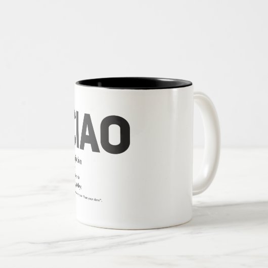 Ciao Mug (Devant droit)