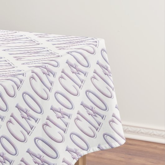 ciao-patroon. tafelkleed (Voorbeeld)