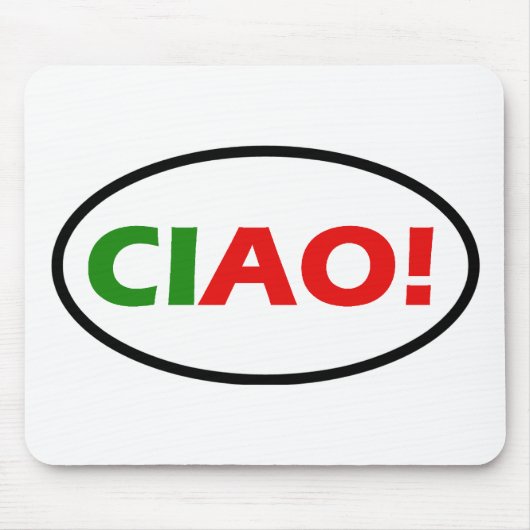 Ciao ! Tapis de souris (Devant)