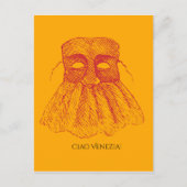 Ciao Venezia! Briefkaart (Voorkant)