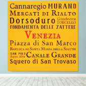 Ciao Venezia ! Impression Canvas (Insitu (Plancher de Bois))