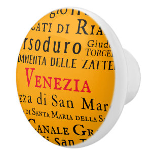 Ciao Venezia! Keramische Knop