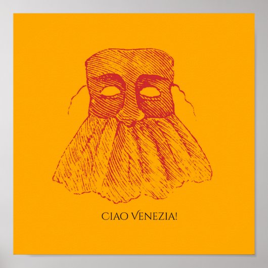 Ciao Venezia! Poster (Voorkant)