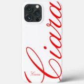 Ciara - beau Coque iPhone 13 - customisez-le (Verso)