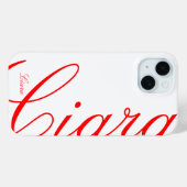 Ciara - beau coque iphone - customisez-le - (Verso (horizontal))