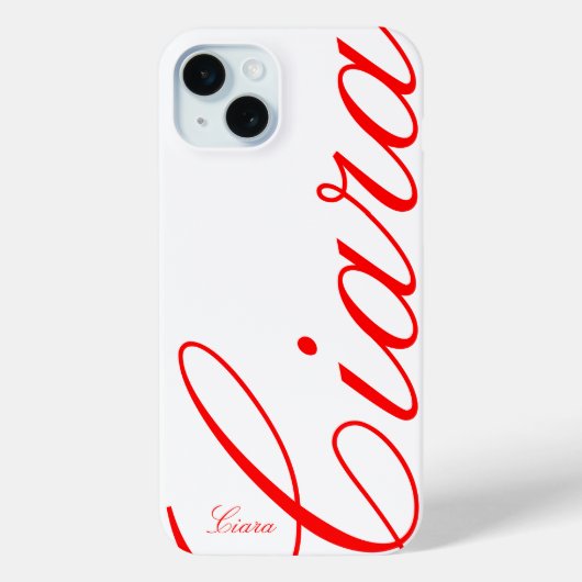 Ciara - schönes iPhone Case - (Achterkant)