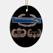 CIB Airborne Air Assault Keramisch Ornament (Rechts)