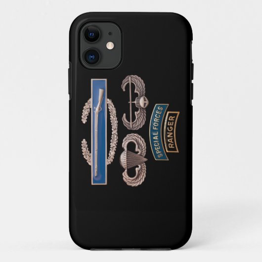 CIB Airborne Air Assault SF Ranger Case-Mate iPhone Case (Achterkant)