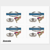 CIB Airborne Pathfinder Rechthoekige Sticker (Vel)