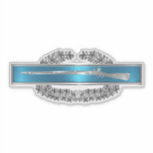 CIB - Combat Infantryman Badge Sticker (Voorkant)