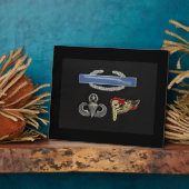 CIB Master Airborne Pathfinder Fotoplaat (Zijkant)