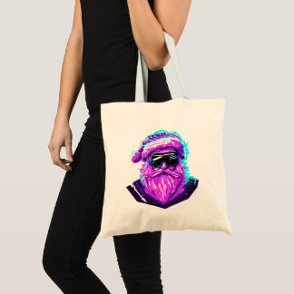 Ciberpunk Santa 2 Tote Bag