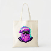 Ciberpunk Santa 2 Tote Bag (Voorkant)