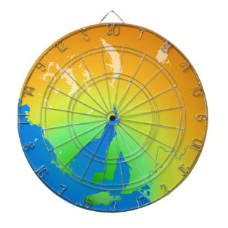 Cible australienne du sud de carte de pays de
