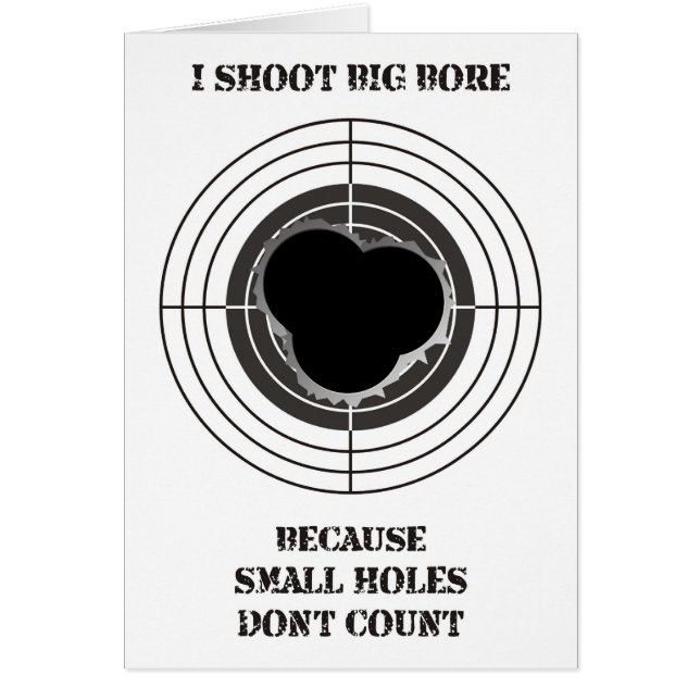 Cible avec de grands trous de balle - grand trou (Devant)