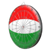 Cible avec le drapeau de Hongrois de la Hongrie de (Devant droit)