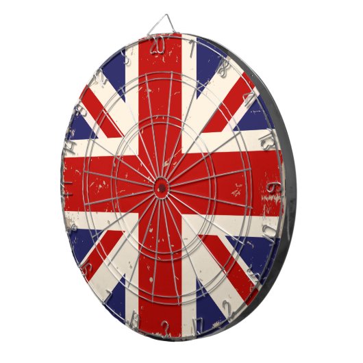 Cible britannique de drapeau affligée par KRW (Devant droit)