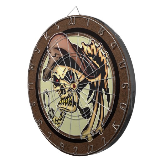 Cible de crâne de pirate (Devant droit)