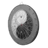 CIBLE DE FLÉCHETTES 太極図 (Devant droit)