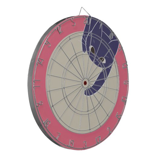 CIBLE DE FLÉCHETTES 猫とダーツ (Devant gauche)