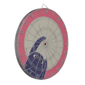 CIBLE DE FLÉCHETTES 猫とダーツ 下から (Devant gauche)