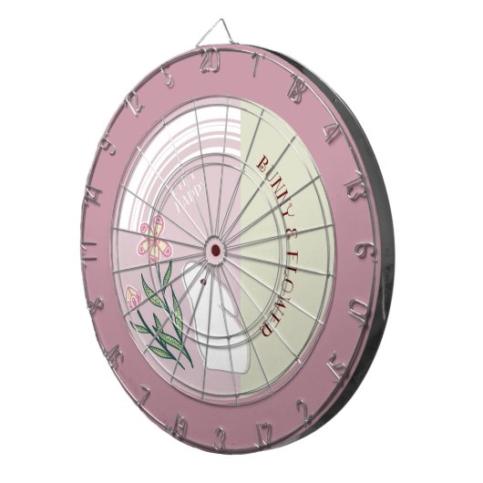 CIBLE DE FLÉCHETTES 花とうさぎ (Devant droit)
