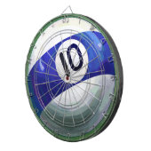 Cible De Fléchettes 10 balles (Devant droit)