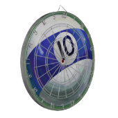 Cible De Fléchettes 10 balles (Devant gauche)