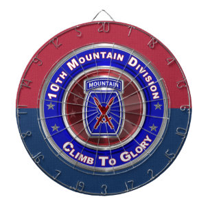 Cible De Fléchettes 10e division de montagne « Monter à la gloire »