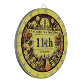 Cible De Fléchettes 11 janvier - Plus de Jour de l'An (Devant gauche)