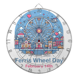 Cible De Fléchettes 14 févr. - Journée de la grande roue