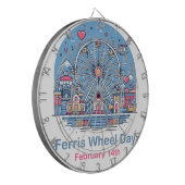 Cible De Fléchettes 14 févr. - Journée de la grande roue (Devant gauche)